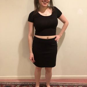 A black pencil skirt from New York & Company